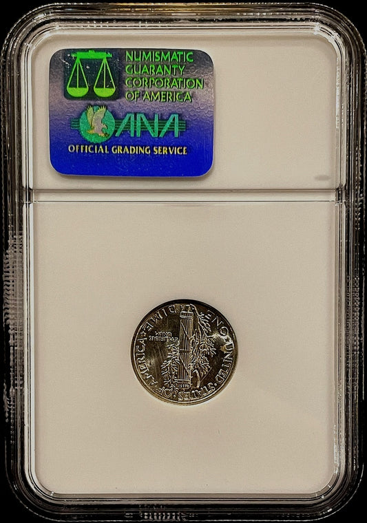 1941 Mercury Dime NGC MS66