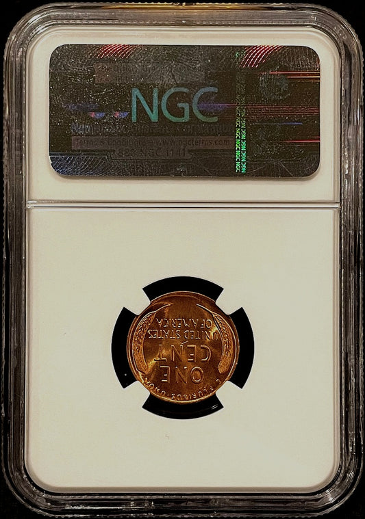 1944 Lincoln Cent NGC MS66RD