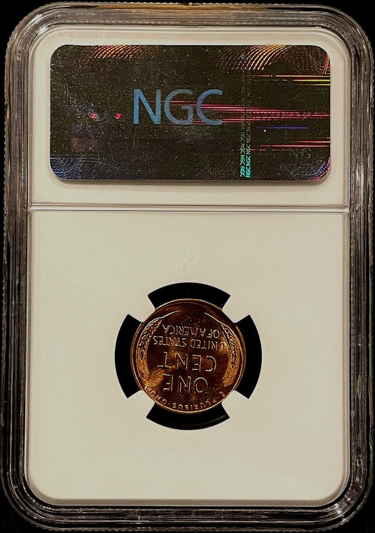 1957-D Lincoln Cent NGC MS66RD