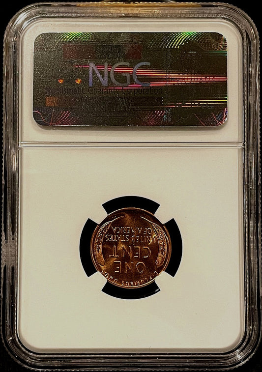 1958-D Lincoln Cent NGC MS66RD