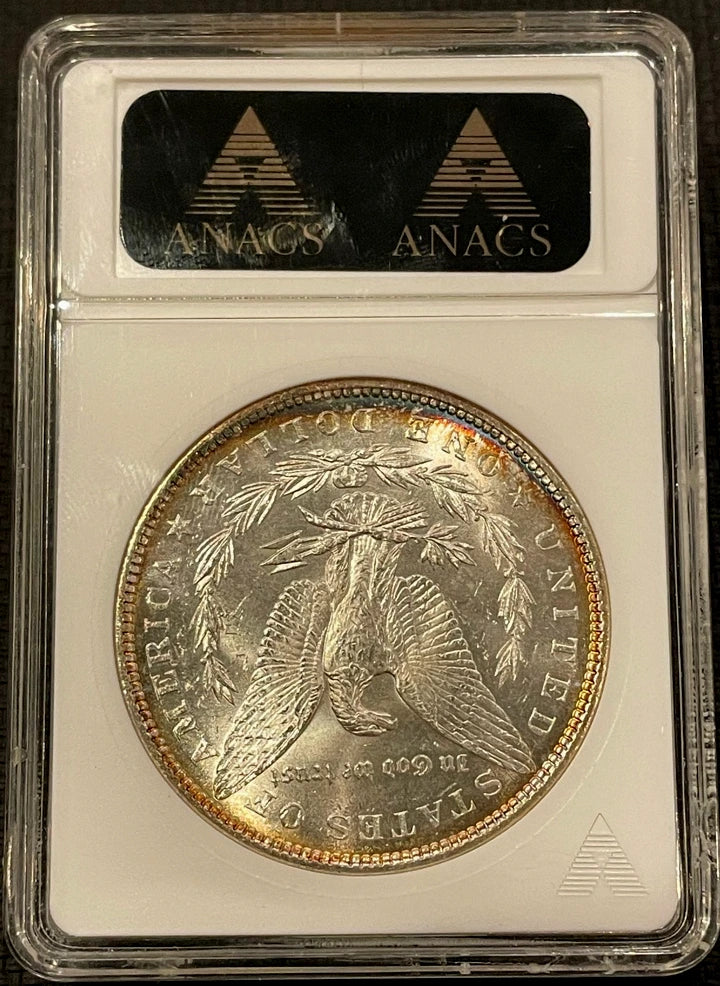 1878 Morgan Dollar ANACS MS63 Rev of 1879 VAM-210B