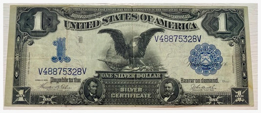 1899 $1 Silver Certificate "Black Eagle" Fr. 233 - EF+