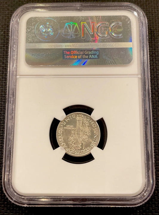 1940-S Mercury Dime NGC MS 65 - Gem Business Strike Silver Coin