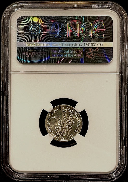 1940-S Mercury Dime NGC MS65