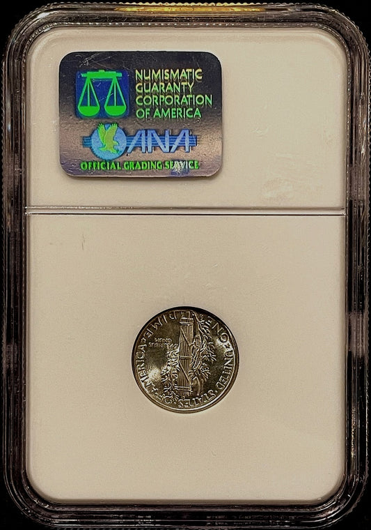 1943-S Mercury Dime NGC MS66