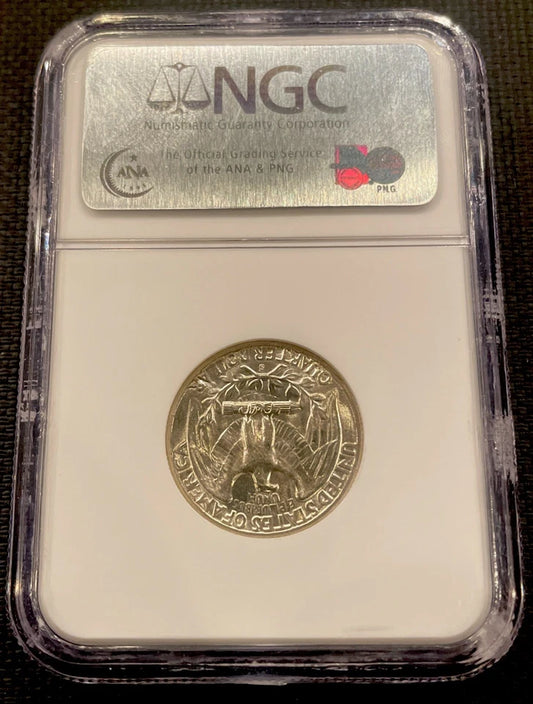 1954-S Washington Quarter NGC MS 66 - Business Strike Silver Coin
