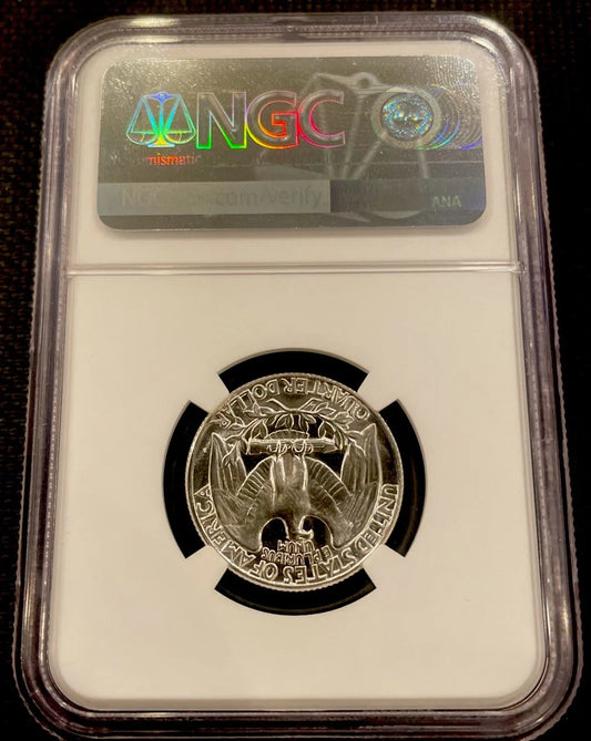 1955 Washington Quarter NGC PR 68 - Proof Silver Coin
