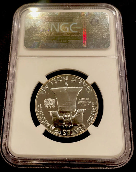 1963 Franklin Half Dollar NGC PF 66 Star Cameo - Proof Silver Coin