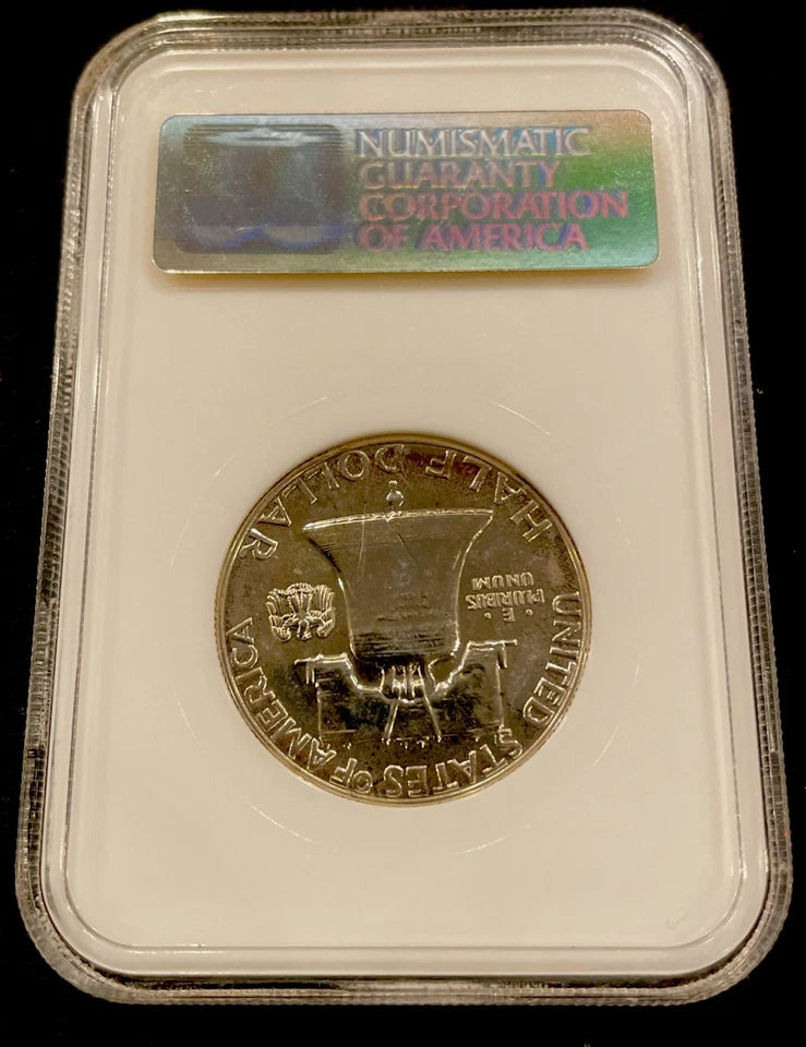 1958 Franklin Half Dollar NGC PF 67 - Proof Silver Coin